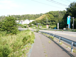 8号線と重なる自然歩道