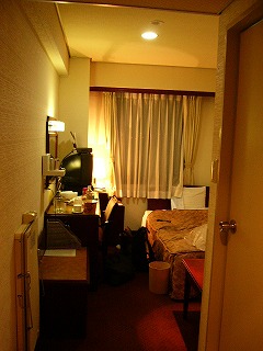 ホテルの部屋の様子その一